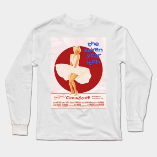 The seven year itch, marilyn monroe movie poster Long Sleeve T-Shirt